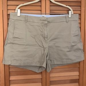 J. Crew tan shorts